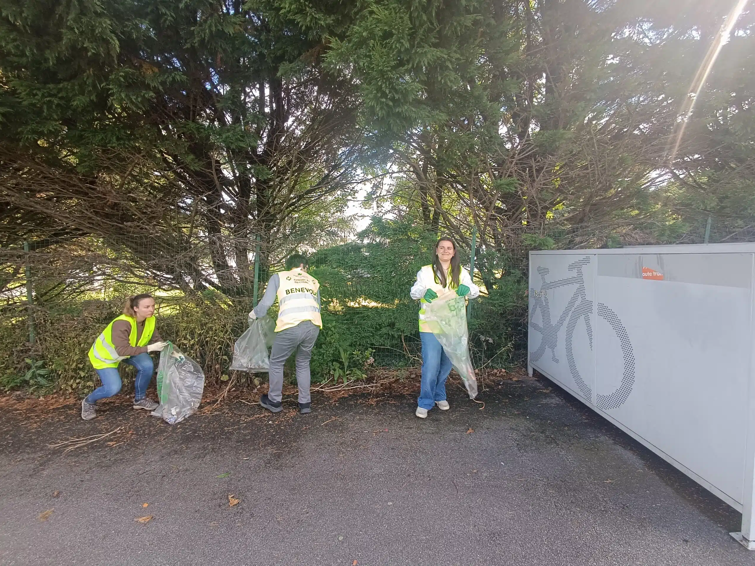 action collecte de déchets